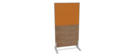 Nowy Styl Trennwand E10 aus Holz mit Stoffbespannung, Höhe x Breite 1545 x 800 mm