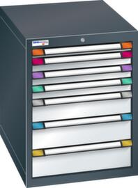 Thurmetall Schubladenschrank mit Breite 605 mm, 7 Schublade(n)