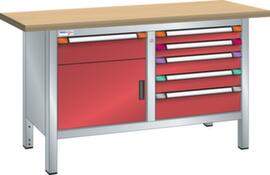 Thurmetall Werkbank mit bis zu 7 Schubladen