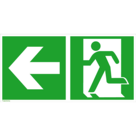 Fluchtwegschild Notausgang