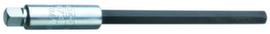 GEDORE 673 L Einsatz-Halter lang 1/4" 6-kant - 1/4" 4-kant