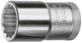 GEDORE D 19 1/4W Steckschlüsseleinsatz 1/2" 12-kant 1/4W