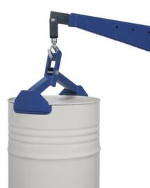 Fasszange für 200-Liter-Fässer für Spannring- und Sickenfässer, Aufnahme stehend