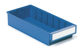 Treston Stabiler Regalkasten, blau, Tiefe 400 mm