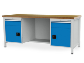 Bedrunka + Hirth Werkbank mit Rückwand