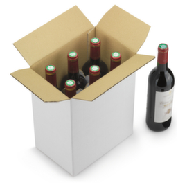 Flaschenkarton für 6 Bordeaux Flaschen