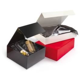 Geschenkbox mit Magnetverschluss 225 x 225 x 105 mm schwarz
