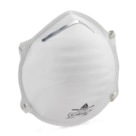 Schalenförmige Staubschutzmasken FFP1