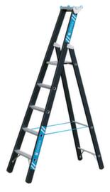 ZARGES Schwerlast-Sprossenstehleiter Z600 bis 250 kg belastbar