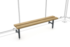 WSM Sitzbank für Raucher-Unterstand