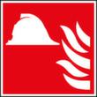Brandschutzschild SafetyMarking® Brandbekämpfungsmittel, Wandschild, langnachleuchtend