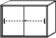 Gera Büro-Schiebetürenschrank Pro Technische Zeichnung 3 S