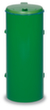 VAR Abfallsammler Kompakt Junior mit Einflügeltür, 120 l, RAL6001 Smaragdgrün