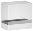 bott Schublade cubio mit Normallastauszug für Systemschrank, Höhe x Breite 125 x 1300 mm