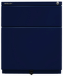 Bisley Rollcontainer OBA mit HR-Auszug, 1 Schublade(n), oxfordblau/oxfordblau Standard 3 S