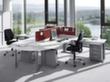 Nowy Styl Schreibtisch E10 mit 4-Fußgestell Milieu 4 S