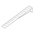 Rampenverbinder für Flach-Bodenwanne, Länge 850 mm Technische Zeichnung 1 S
