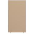 Paperflow Trennwand mit beidseitigem Stoffbezug, Höhe x Breite 1740 x 940 mm, Wand sand