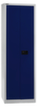 Bisley Aktenschrank Universal, 5 Ordnerhöhen, lichtgrau/oxfordblau Standard 2 S