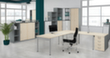 Gera Höhenverstellbarer Schreibtisch Pro mit Feinspan-Platte Milieu 2 S