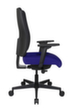 Topstar Bürodrehstuhl Sitness Open X (N) Deluxe inkl. AL "TW2" mit Schiebesitz, Netzrückenlehne, blau Standard 3 S
