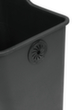 Edelstahl-Tretabfallbehälter EKO Rejoice mit Kunststoffdeckel, 2 x 30 l Detail 1 S