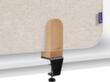 Legamaster Schallabsorbierende Tischtrennwand ELEMENTS, Höhe x Breite 600 x 1200 mm, Wand beige Detail 1 S