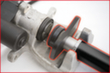 KS Tools Universal Bremskolben-Rückstell-Werkzeug-Satz mit Druckluftspindel Standard 4 S