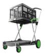 Klappmobil CLAX inklusive Klappbox, Traglast 60 kg, 2 Etagen