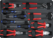 KS Tools 1/4"+1/2" Werkzeug-Satz Standard 6 S