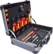KS Tools 1/4" + 1/2" Elektriker-Werkzeugkoffer Standard 8 S