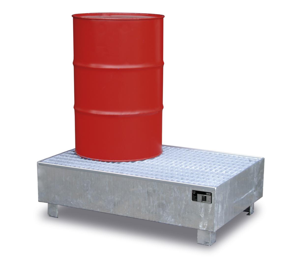 Bauer Auffangwanne für 200-Liter-Fässer, für 2 x 200-Liter-Fass Standard 1 ZOOM
