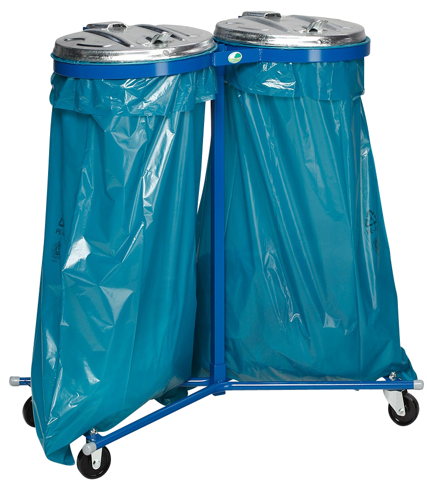 VAR Fahrbarer Müllsackständer Standard 1 ZOOM