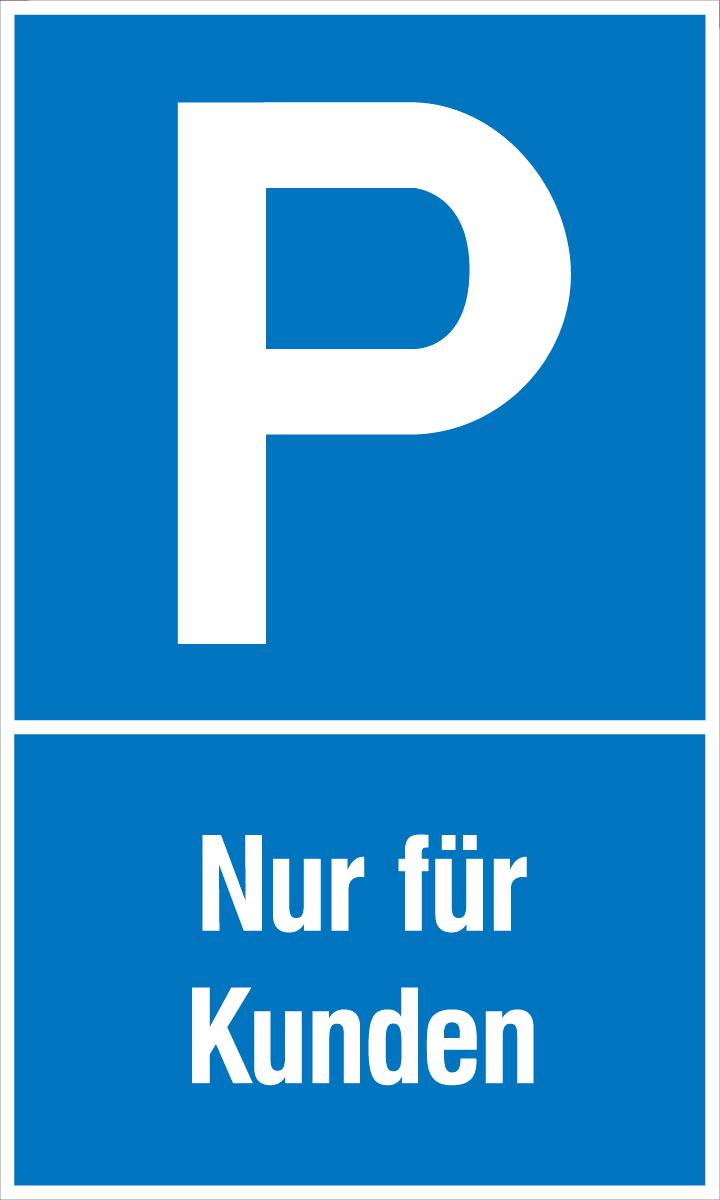 Parkplatzschild Standard 6 ZOOM