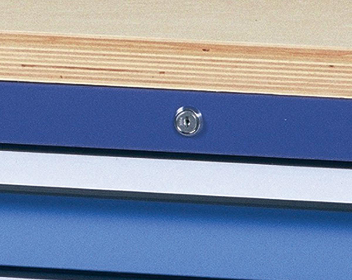 Thurmetall Werkbank, 1 Schublade Detail 1 ZOOM