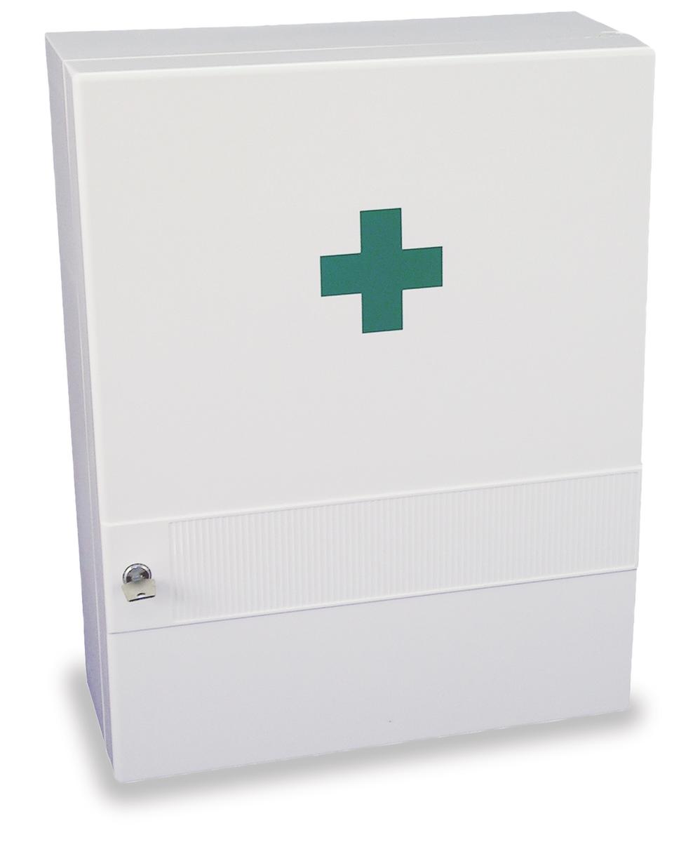 actiomedic Erste-Hilfe-Schrank aus Kunststoff, leer / für Füllung nach DIN 13157