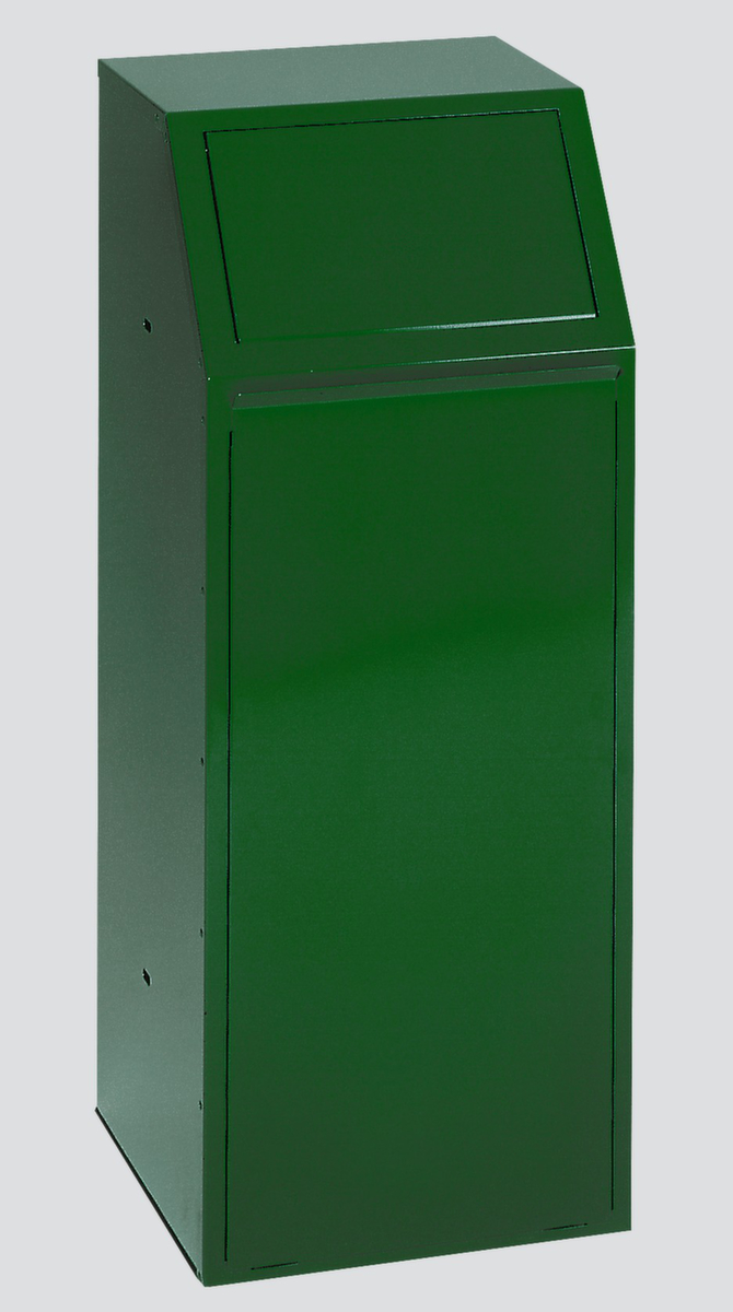 VAR Wertstoffsammler P 80, 68 l, RAL6001 Smaragdgrün, Deckel RAL6001 Smaragdgrün Standard 1 ZOOM