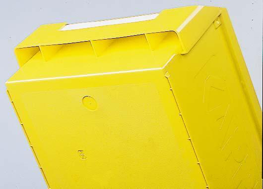 Kappes Sichtlagerkasten RasterPlan® Favorit, gelb, Tiefe 350 mm Detail 2 ZOOM