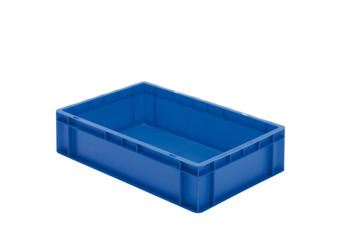 Lakape Euronorm-Stapelbehälter Favorit Wände + Boden geschlossen, blau, Inhalt 26 l