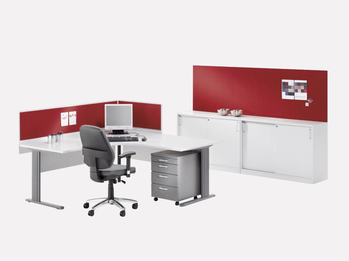 Nowy Styl Aufsatz-Paneel E10 für Schreibtisch, Breite 1400 mm Milieu 3 ZOOM