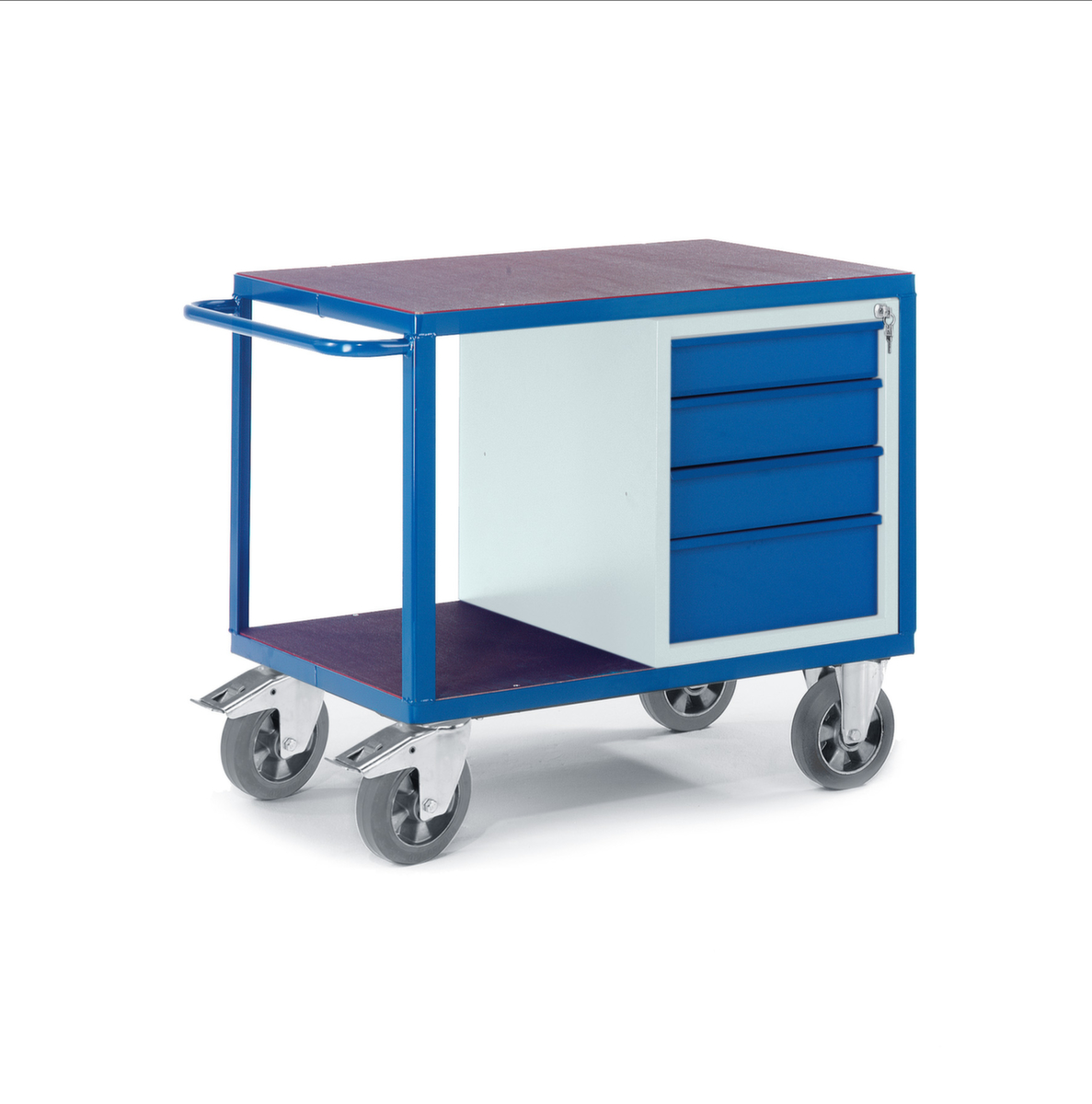 Rollcart Schwerer Tisch- und Schrankwagen, Traglast 1000 kg, Ladefläche 1000 x 700 mm Standard 1 ZOOM