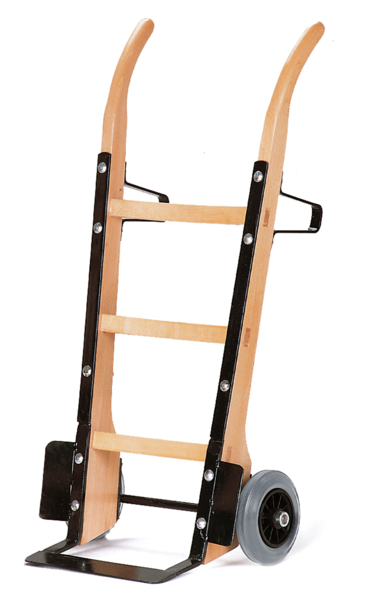 Rollcart Holz-Sackkarre mit hohen Stahlbeschlägen Standard 1 ZOOM