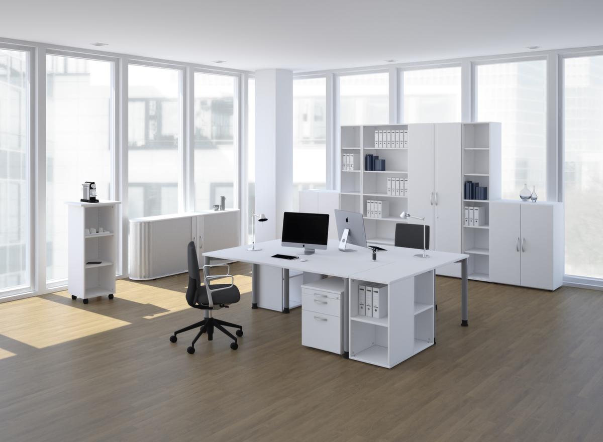 Gera Höhenverstellbarer Schreibtisch Milano mit C-Fußgestell Standard 1 ZOOM