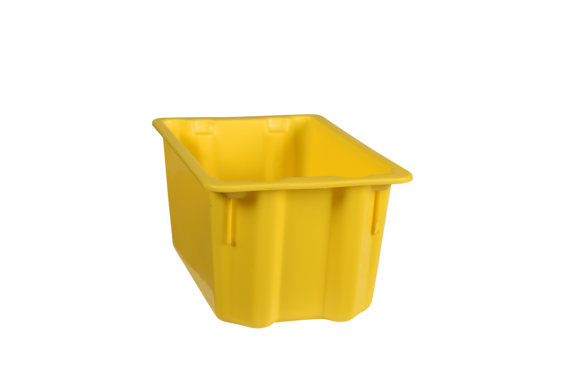 Drehstapelbehälter, gelb, Inhalt 13 l Standard 1 ZOOM