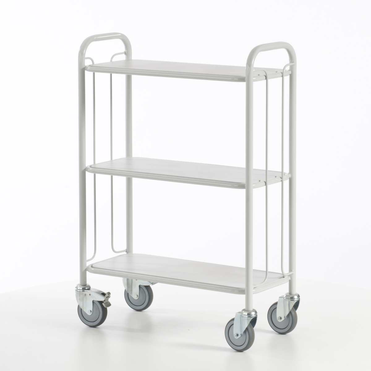 Rollcart Bürowagen, Traglast 150 kg, 3 Etagen Standard 3 ZOOM