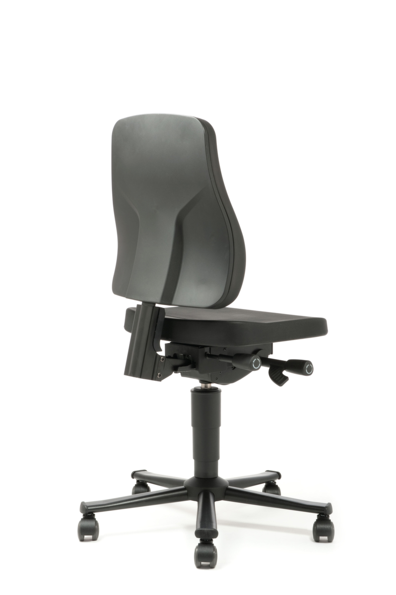bimos Arbeitsdrehstuhl All-In-One Trend 2, Sitz PU-Schaum schwarz, mit Rollen Standard 3 ZOOM