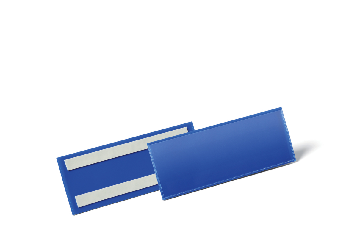Durable Selbstklebende Etikettenhalter scannertauglich, 1/2 DIN A5 Standard 1 ZOOM