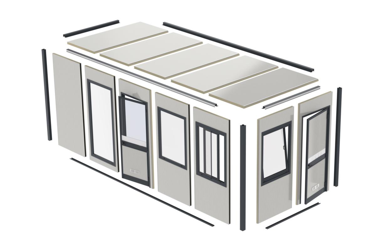 Dachelement SmartUnit für Selbstbauraum Technische Zeichnung 1 ZOOM