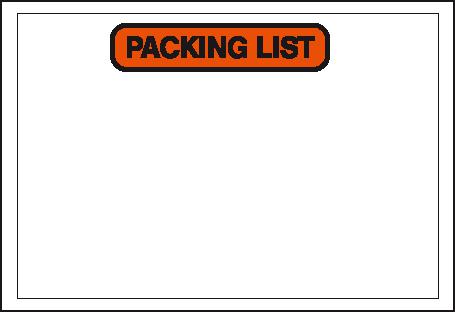 Raja Begleitpapiertasche "Packing List", DIN A6