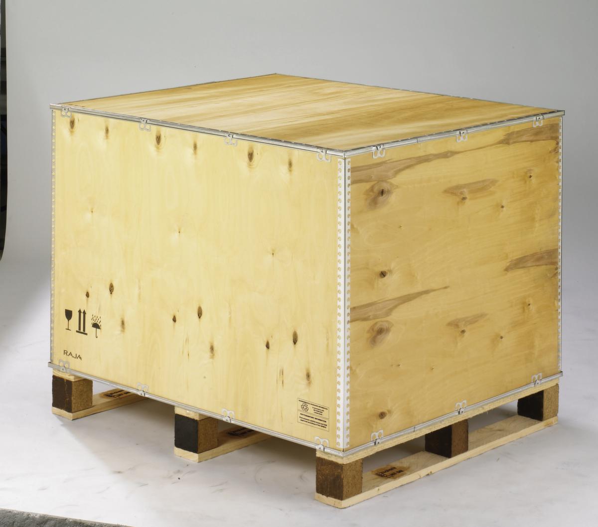Paletten-Faltbox aus Sperrholz Standard 1 ZOOM